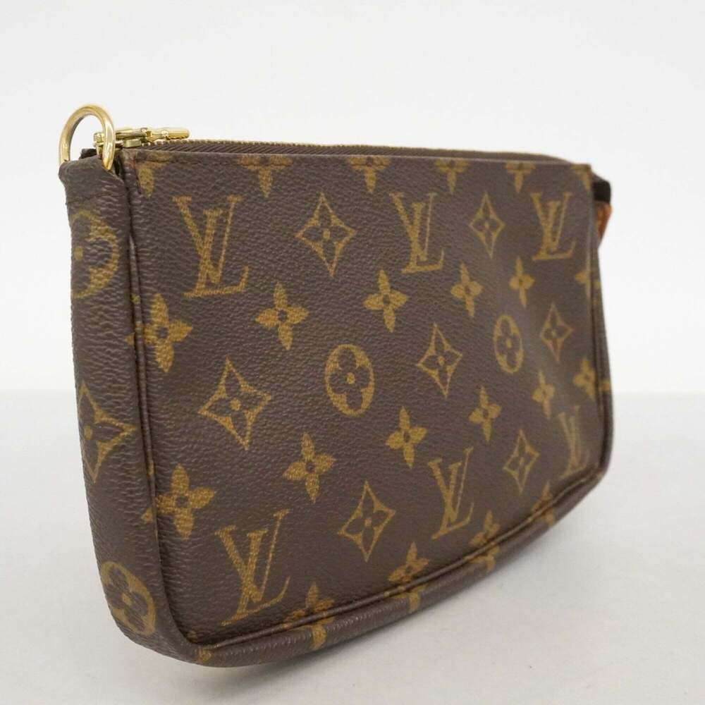 LOUIS VUITTON Brown Monogram Pochette Pouch - Picture 2 of 8